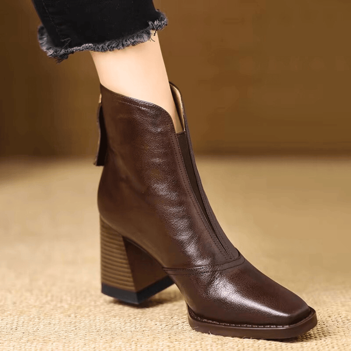 Marguerite | Bottines élégantes à talon moyen