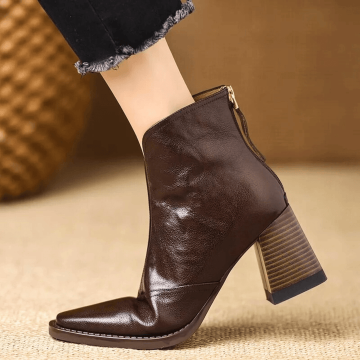 Marguerite | Bottines élégantes à talon moyen
