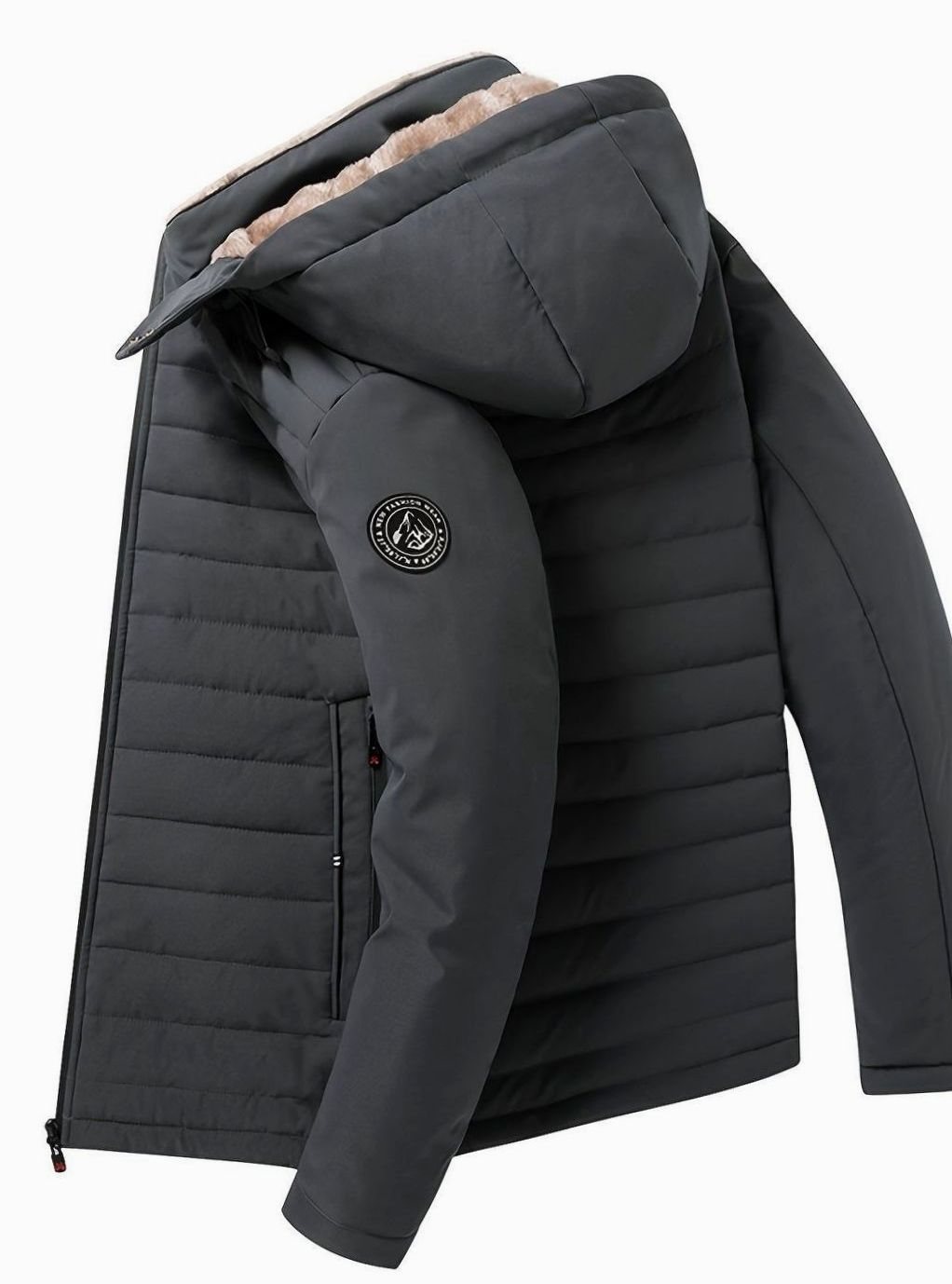 Estelle | Veste quiltée doublée en polaire pour femmes