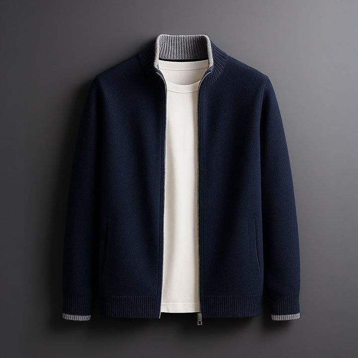 Pull zip homme